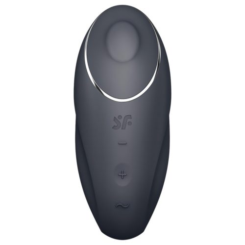 Satisfyer Tap & Climax 1 - 2in1 csikló vibrátor (fekete)
