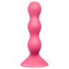 Satisfyer Triple Ball-R - gyöngyös análvibrátor (pink)