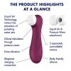 Satisfyer Pro 2 Gen3 - okos léghullámos csiklóizgató (piros)