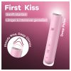 Satisfyer First Kiss - léghullámos csiklóizgató (piros)