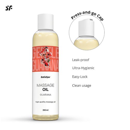 Satisfyer - masszázsolaj - guarana (250ml)