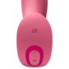 Satisfyer Top Secret+ - viselhető G-pont- és análvibrátor (rózsaszín)