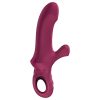 / Fun Factory Bi Stronic Curve - lökő vibrátor csiklókarral (piros)