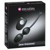 mystim Jane Untamed - vibrációs gésagolyó duó (fekete)
