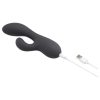 le Wand Soft Rabbit - 2 motoros csiklókaros vibrátor (fekete)