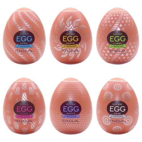 TENGA - Stronger tojás maszturbátor szett - 6db