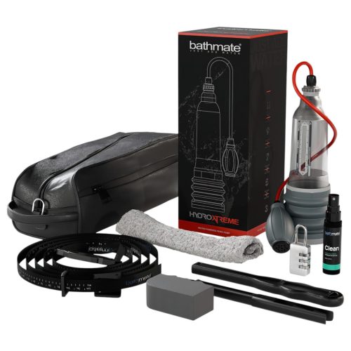Bathmate HydroXtreme 8 - hidropumpa szett (átlátszó)