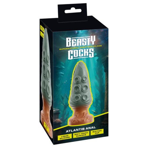 Beasty Cocks Atlantis - atlantiszi análplug (zöld)