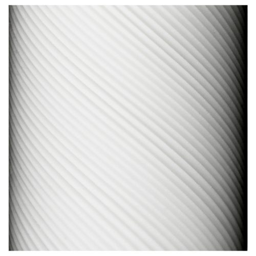 TENGA 3Dx Zen - 3D mintás maszturbátor (fehér)