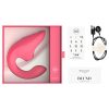 Womanizer Blend - G-pont vibrátor és csiklóizgató (korall)