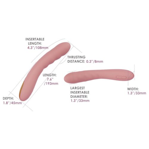 Svakom Ava Neo - okos lökő vibrátor (pink)