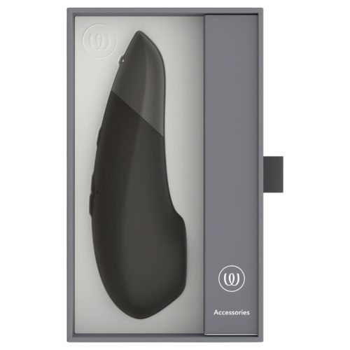 Womanizer Enhance - léghullámos csiklóizgató (fekete)