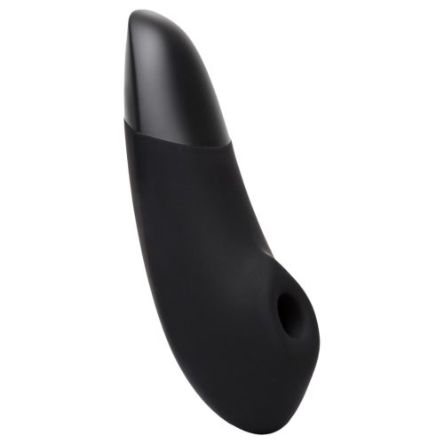 Womanizer Enhance - léghullámos csiklóizgató (fekete)