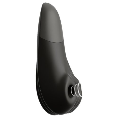 Womanizer Enhance - léghullámos csiklóizgató (fekete)