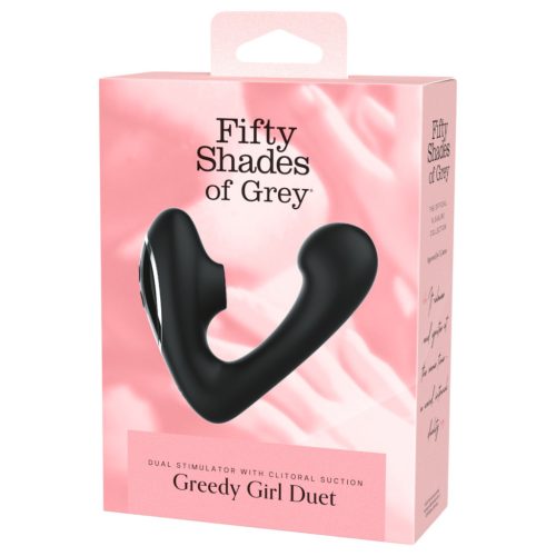 A szürke ötven árnyalata Greedy Girl - G-pont vibrátor (fekete)