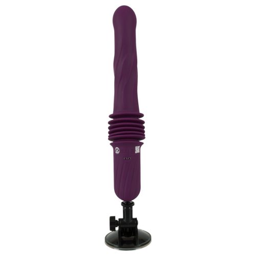 You2Toys - távirányítós melegítős lökő vibrátor (lila)