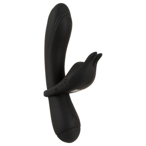 Couple Choice - péniszgyűrű és G-pont vibrátor (szürke)