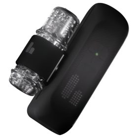   The Handy 2 Pro – Interaktív maszturbátor, férfiaknak (fekete)