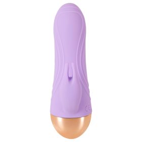  Cuties - akkus, vízálló mini csiklókaros vibrátor (lila)