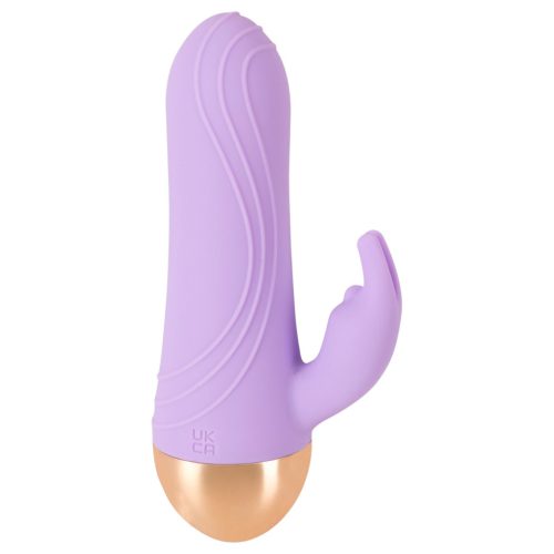 Cuties - akkus, vízálló mini csiklókaros vibrátor (lila)