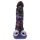 Beasty Cocks Firefly Fantasies - melegítős lökő fantázia vibrátor (kék) - 23,4 cm