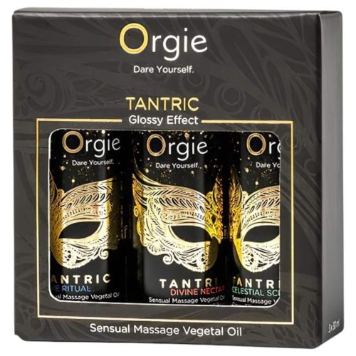 Orgie Tantric - érzéki masszázsolaj szett (3x30ml)