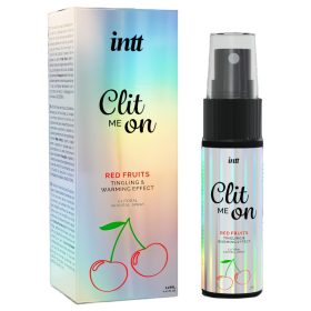   intt Clit Me On - folyékony vibrátor csiklóspray - piros gyümölcs (12ml)