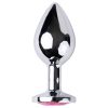 Desirel Pink Jewel S - anál plug (ezüst-pink)