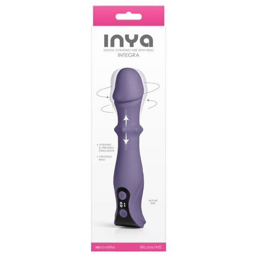 NS Novelties - lökő, forgó vibrátor (lila)