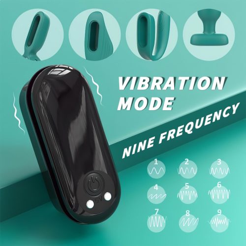 Sex HD 4 részes, akkus, távirányítós vibrátorszett – zöld