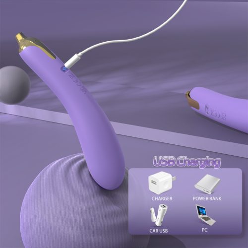 Sex HD - padlizsán vibrátor (lila)
