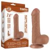 Lovetoy Sliding-Skin - herés kétrétegű dildó - 18,3 cm (natúr)