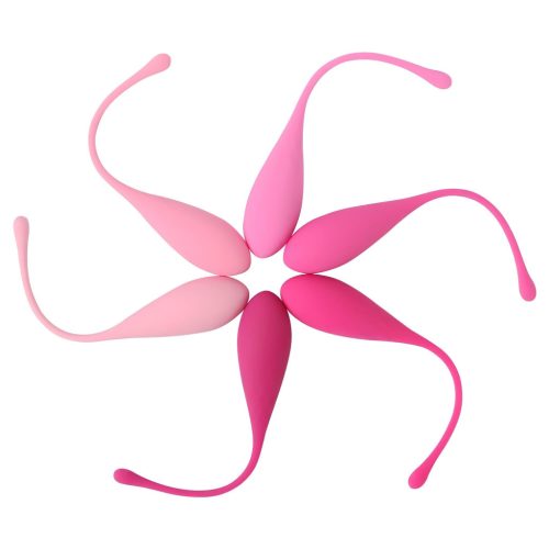 Sex HD Eggs - 6 db-os gésagolyó szett (pink)