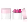 Sex HD Eggs - 6 db-os gésagolyó szett (pink)