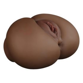  Lovetoy Streetgirl's 12 - művagina torzó és tanga (sötét testszínű)