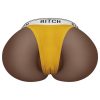 Lovetoy Streetgirl's 12 - művagina torzó és tanga (sötét testszínű)