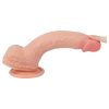 Lovetoy Nature Cock - tapadókorongos élethű dildó - 21cm (natúr)