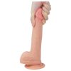 Lovetoy Nature Cock - tapadókorongos élethű dildó - 21cm (natúr)