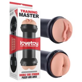Lovetoy - punci és popsi maszturbátor (natúr)
