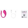 LOVENSE Lush 4 - okos vibrotojás (pink)