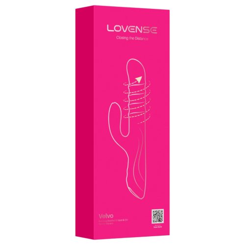 Lovense Velvo – App-vezérelt gyöngyös vibrátor (pink)