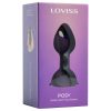 LOVISS Flower - távirányítós anál vibrátor (lila)