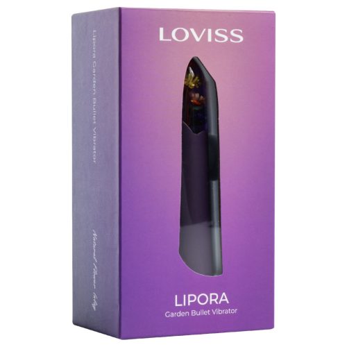 LOVISS Flower - mini rúdvibrátor (lila)
