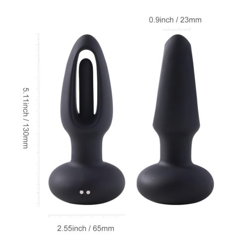 Honey Play Box Snuggy - nyelves análvibrátor (fekete)