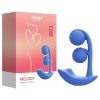 Honey Play Box Melody - okos, gyöngyös 2in1 vibrátor (kék)