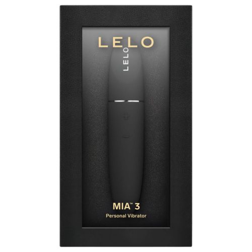 LELO Mia 3 - utazó rúzs vibrátor (fekete)