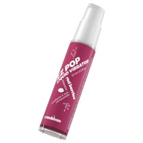   Crushious ZZ POP - ehető folyékony vibrátor, piros bogyós (10ml)
