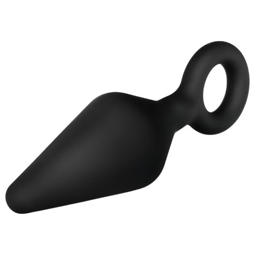 Anal Adventures Platinum S - anál plug (fekete) - kicsi