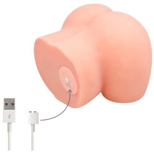 First Time Ariana - élethű, vibrációs szűz maszturbátor (natúr)