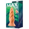 Max & Co Felix - csavaros anál plug - 15cm (natúr)